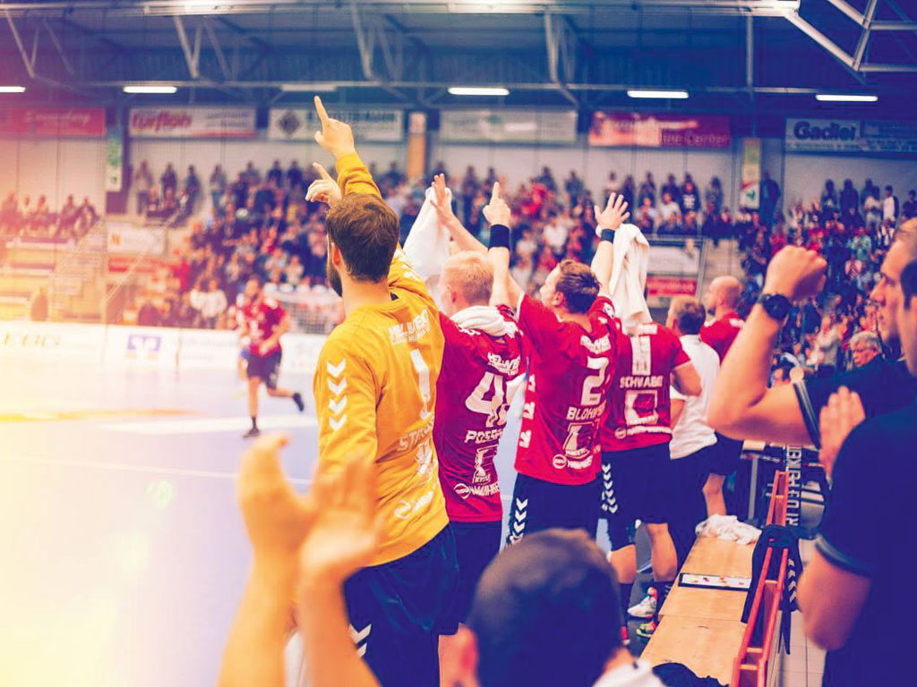 Westpress Arena Hamm - Handballspiel des ASV Hamm.